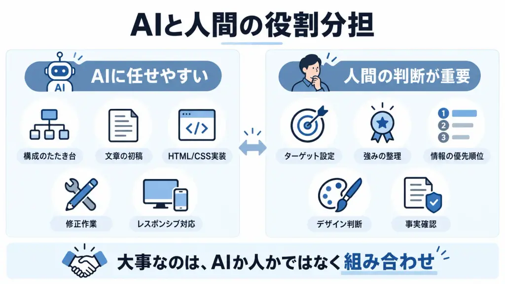 AIと人間の役割分担